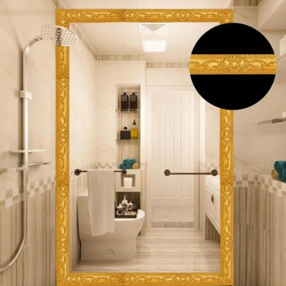 Flexible Molding Trim Wall Trim 16.4 Feet (Warm Gold) - color: Gold