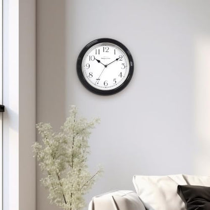 Presentime Chic Home Collection 10" Molly Clock - color: Black