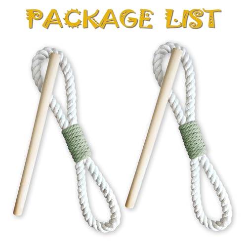 Curtain Tiebacks Rustic Holdbacks for Drapes, Farmhouse Tie Backs for Curtains, Cotton Rope with Wood Club, Natural Boho Decor Shabby Chic Drapery Holder, Pack-2, Sage Green - color: Cotton|sage Green