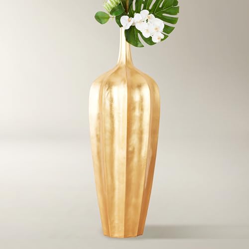 Z Gallerie 48" Accolade Floor Vase, Gold