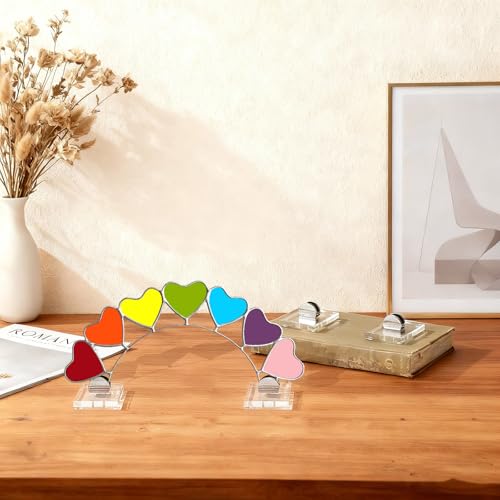 Kathfly 4 Pcs Mini Acrylic Adjustable Glass Art Stands Display Easel - color: Transparent, size: 7 x 5 x 1.5 cm