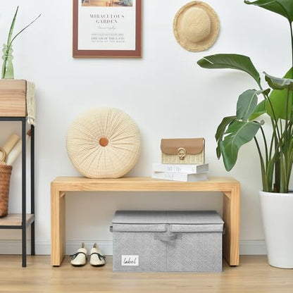 GRANNY SAYS Extra Large Storage Bins with Lids, Closet Bins, Gray - color: Gray, size: Extra Large - 2 Pack