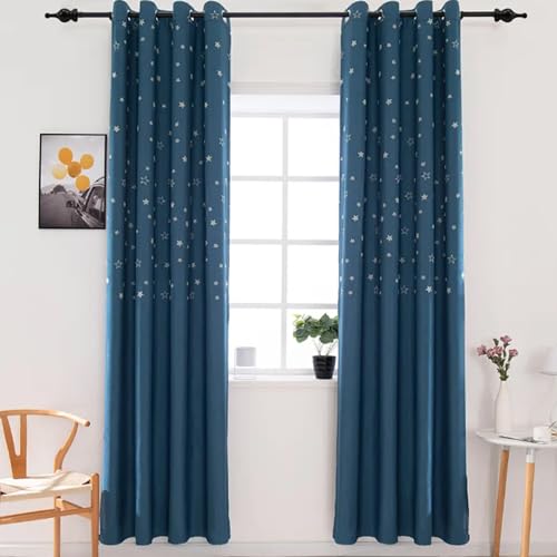 T Tulead 1.38-Inch Wood Curtain Rod Finials 2Pcs - style: Brown, 1.38", 2PCS