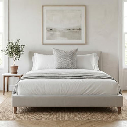 SanVia Designer Cotton Throw Pillow Covers 20x20 for Nooks, Beds & Sofas - color: Taupe Geo, size: 20" x 20" (Pack of 1)
