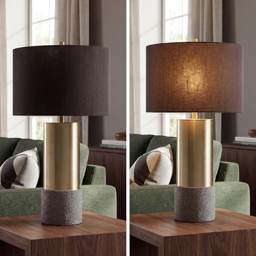 Signature Design by Ashley Jacek Contemporary Table Lamp Set of 2 - color: Gold