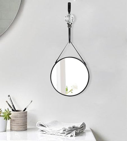 Groleca U Shaped Metal Curtain Holdbacks, Curtain Tiebacks, 2 Pack, Black - color: Black