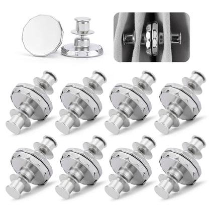 ZENGLU Magnetic Curtain Closer for Home Office Bedroom, 8Pairs Strong Magnets, No Need for Drilling, Easy to Install