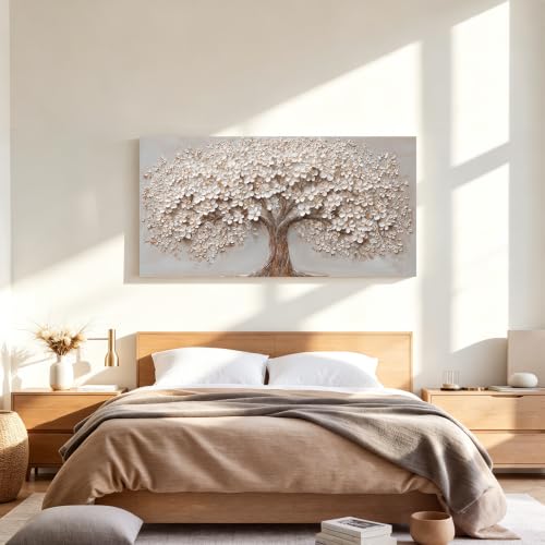 Modern Tree of Life Canvas Wall Art Pictures for Living Room Prints 20"X40" - color: JYQ-01N, size: 40"L x 20"W