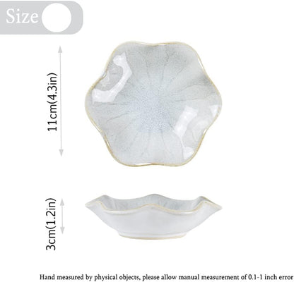 Ceramic Jewelry Dish Tray, Ring Dish Holder,Trinket Tray,Small Key Bowl - color: White, size: 4.3 inches