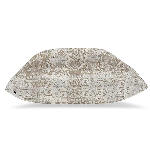 Brown Beige Carpet Boho Pillow Covers 16x16 Set of 2 - color: Brown Beige, size: 16" x 16" (Pack of 2)