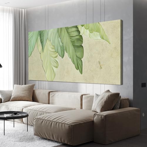 Modern Green Wall Art Prints Wall Art Pictures for Living Room 20" X 40" - color: XY-01A, size: 40"L x 20"W
