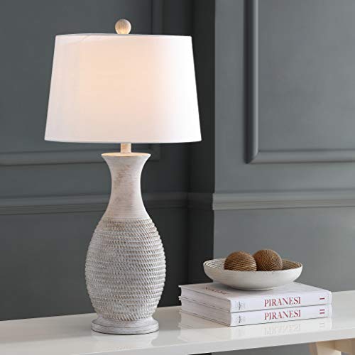 SAFAVIEH Bentlee Table Lamp Set of 2, 30" Coastal Grey TBL4131A-SET2 - color: Gray