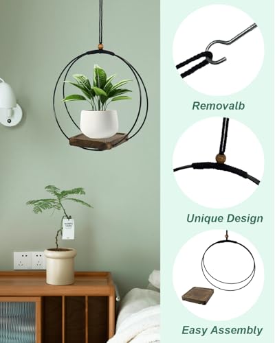 vensovo Hanging Planter for Indoor Plants, 2 Pack