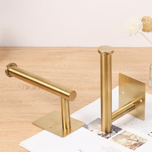 2 Pack No Drill Curtain Holdbacks Adhesive Curtain Tiebacks, Gold - color: Gold