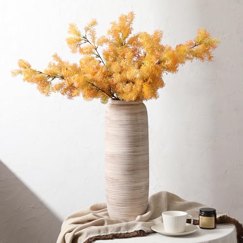 ALMA White Tall Vase for Floor, 18'' Extra Large Vase for Pampas Grass - color: Bottle-white-18"