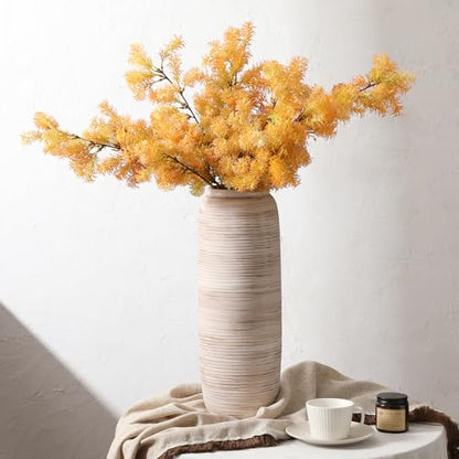 ALMA White Tall Vase for Floor, 18'' Extra Large Vase for Pampas Grass - color: Bottle-white-18"