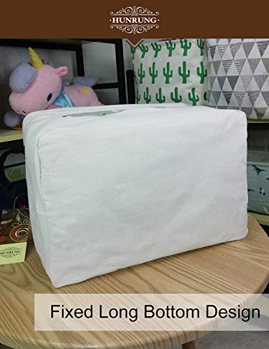 Rectangle Foldable Storage Basket Handles For Home, Love Elephant - color: Rec-Love-Elephant