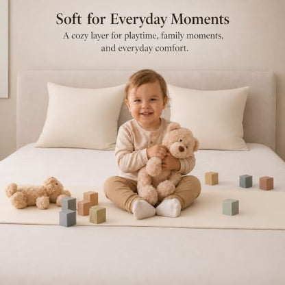 Solid Bed Runner Set,2 Pillow Covers,Oatmeal,94.5x19.7in - color: Oatmeal, size: King