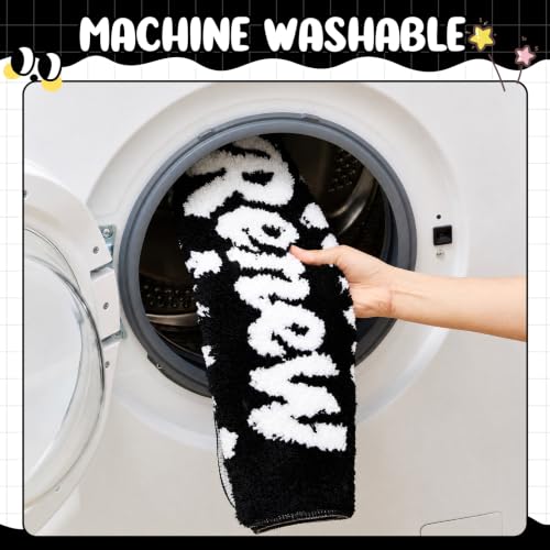 U Shaped Toilet Rug Washable Cute Bath Mat 24x20,Relax Renew Refresh - style: Relax Renew Refresh