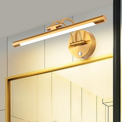 MantoLite LED Dimmable Wall Sconce,16in Plug-in Adjustable Arm Vanity Light - size: 16inch dimmable