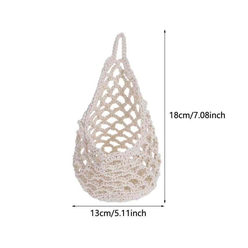 2PK Hanging Planter for 6 Inch Pot, Wall Planters for Indoor Plants (White) - color: White