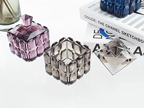 Box Resin Molds,Jewelry Box Molds,Jar Silicone Mold, Trinket Storage Container Box Mold for Resin Casting Home Decor