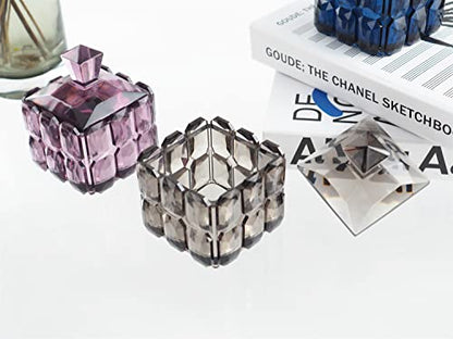 Box Resin Molds,Jewelry Box Molds,Jar Silicone Mold, Trinket Storage Container Box Mold for Resin Casting Home Decor