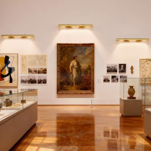 24 inch Brass Picture Light Hardwired Picture Light for Wall - color: Brass, size: 24in