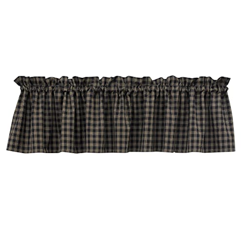 Sturbridge Black Valance 72" x 14" - color: Black