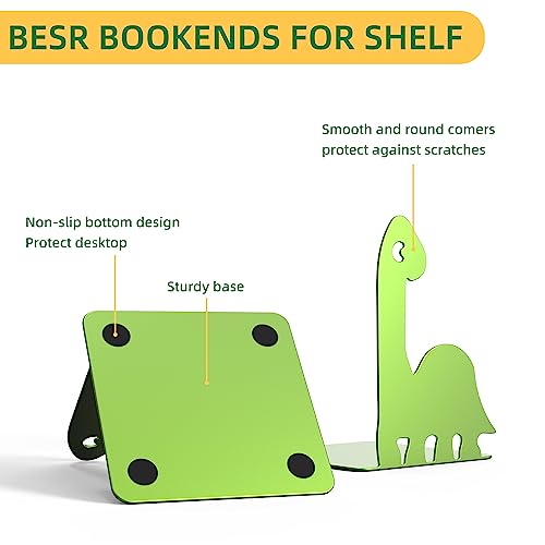 Book Ends,Heavy Duty Metal Bookends Universal Economy Bookends (2)