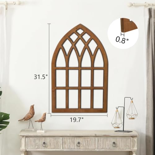 Sintosin Farmhouse Window Frames Wall Decor Living Room 20 x 32 inch