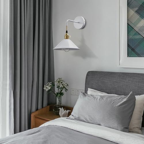 Hanging Height Adjustable Wall Sconce, Bright White 2-Pack - color: Plug in White*2Pcs