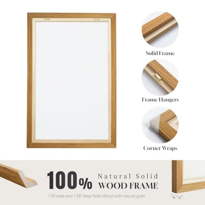 Large 3D Textured Framed Boho Neutral Abstract Wall Art, 3 Piece 24x36 inch - color: White Beige, size: 24"w X 36"h X 3pcs