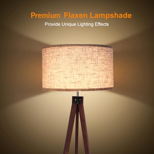 LEPOWER Tripod Floor Lamp Mid Century Modern Standing Lamps for Living Room