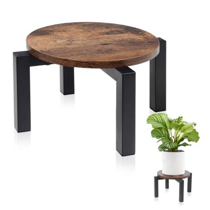 Vigordream Plant Stand Indoor, Heavy Duty Sturdy Metal Plant Pot Holder - size: Medium