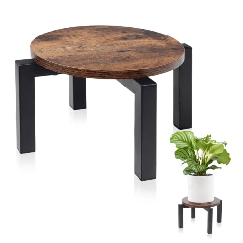 Vigordream Plant Stand Indoor, Heavy Duty Sturdy Metal Plant Pot Holder - size: Medium