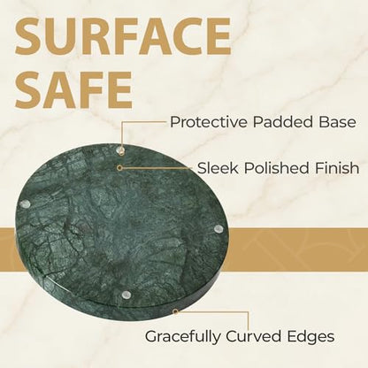 Bathroom Vanity Tray - color: Emerald Green