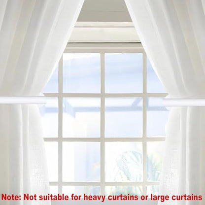 Curtain Tiebacks Hooks Wall Mounted, Curtain Holdbacks Screw-in, Curtain Holders for Drapes, Curtain Pull Backs, Curtain Tie Backs 304 Stainless Steels, 2pcs White - color: White, size: 2Pcs