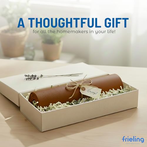 Frieling Davanti By Frieling Everyday Rectangular Placemat - Novo Cuero Brown, Set of 6 - color: Novo Cuero Brown