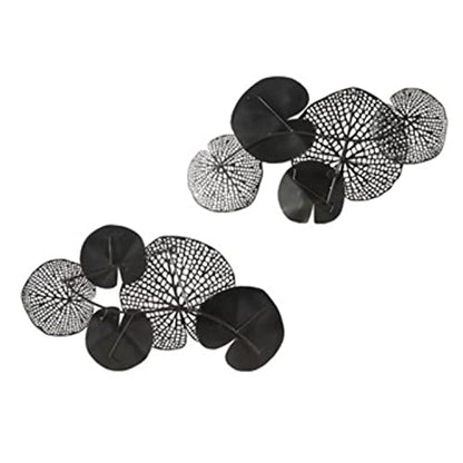 Madison Park Wall Art Living Room Décor - Lenzie Metal Abstract Coastal Decoration, Home Accent Modern Kitchen Dining Decoration, Ready to Hang for Bedroom, 15.7"W x 26.9"L, Multi 2 Piece - style: Lenzie