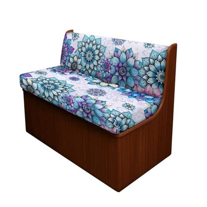 Boho Mandala Flower RV Dinette Cushion Covers Wear-Resistan Camper Seat Covers Dinette Booth Stretch RV Couch Cover Include 1 Backrest Covers and 1 Bench Covers - color: Boho Mandala Flower