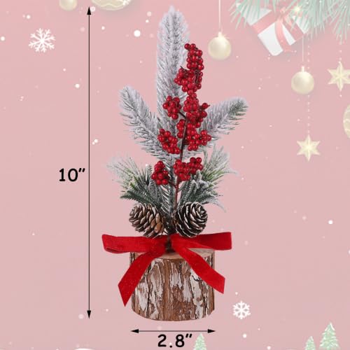 winemana Christmas Table Decorations Indoor Xmas Centerpieces Decor, 6 Pack - size: Style 8