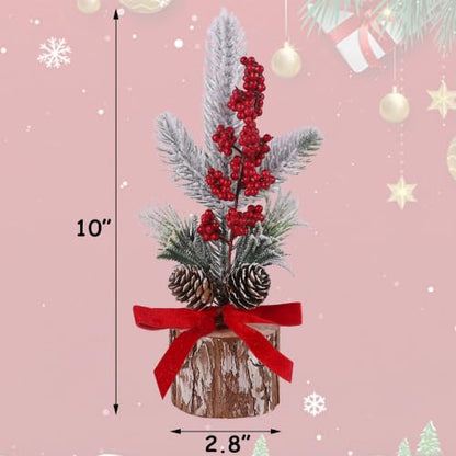 winemana Christmas Table Decorations Indoor Xmas Centerpieces Decor, 6 Pack - size: Style 8