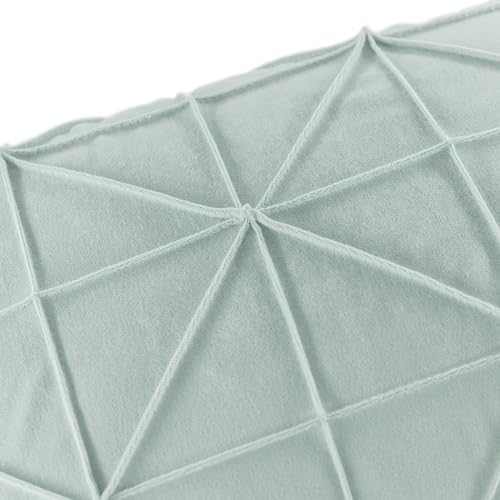 JWH Velvet Pillow Cover, Apple Green, 14x24 Inch - color: Apple Green, size: 24" x 14" (Pack of 1)