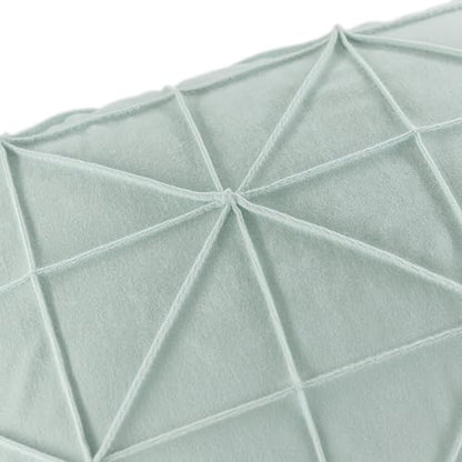 JWH Velvet Pillow Cover, Apple Green, 14x24 Inch - color: Apple Green, size: 24" x 14" (Pack of 1)
