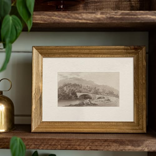 uniro Retro Neutral Wall Art for Home Decor Farmhouse Wall Decor River Landscape Sketch Drawing Rustic Nature Canvas Prints Antique Neutral Landscape Oil Painting Vintage Art Pictures for Bedroom Bathroom Decor( 8" x 10"-UNFRAMED) - color: Sketch Tree 30,