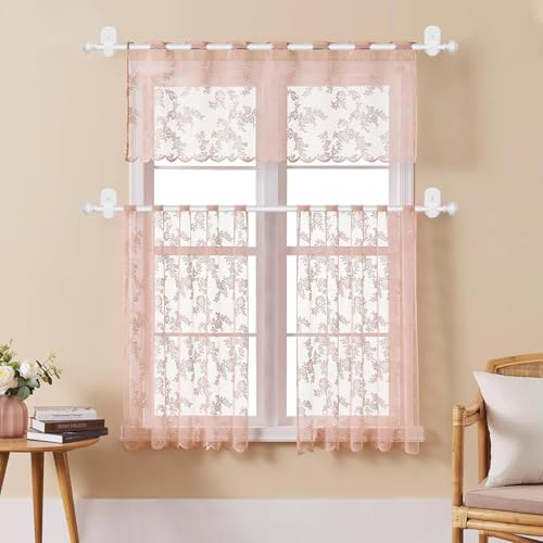 KAMANINA Curtain Rods No Drilling for Windows 16 to 30 Inches, White 2 Pack - color: White, size: 16-30"（2Pack）