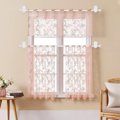KAMANINA Curtain Rods No Drilling for Windows 16 to 30 Inches, White 2 Pack - color: White, size: 16-30"（2Pack）