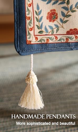 Patdrea Designer French Elegant Linen Table Runner,12"X71"-Puno B - color: Puno B Linen, size: 12"*71"