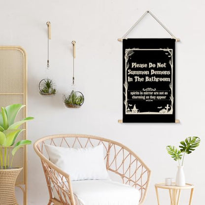 XIPLUM Halloween Bathroom Wall Art Decor - color: Halloween-g